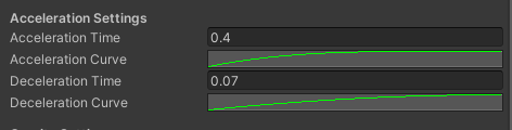 Character controller editor