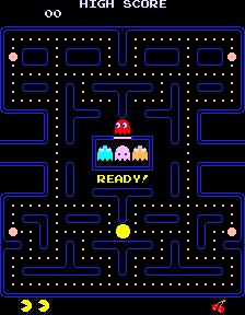 Original Pac-Man Level